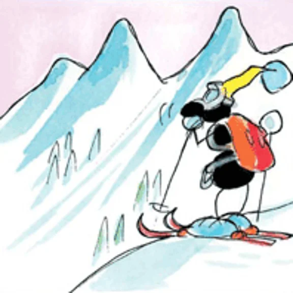 Beobachte die natürlichen Eigenschaften der einsehbaren Strecke