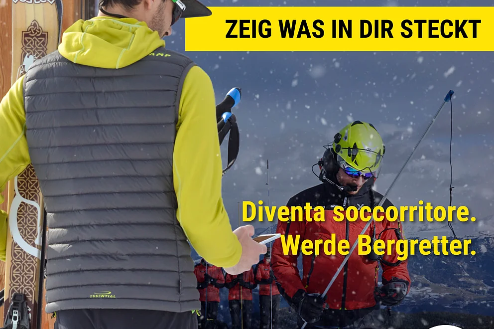 Zeig was in dir steckt...werde Bergretter.