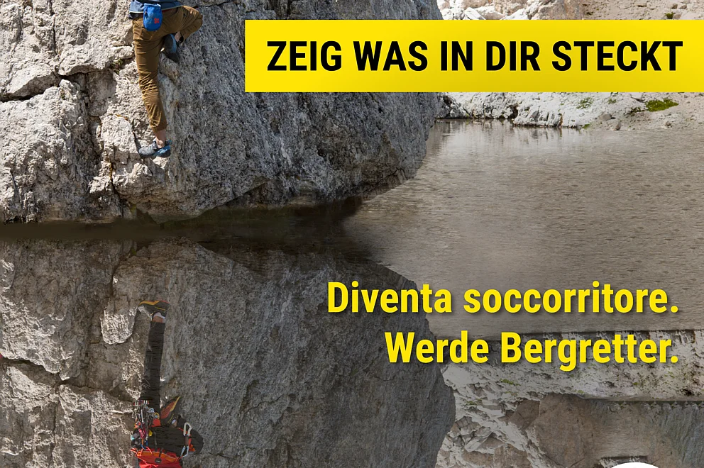 Zeig was in dir steckt...werde Bergretter.