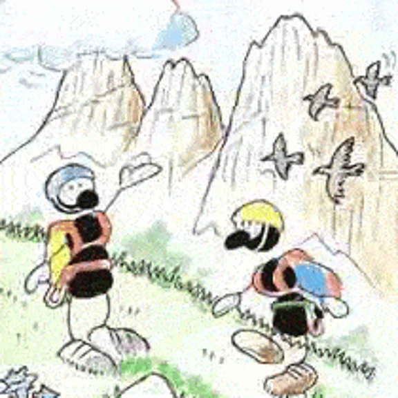 Unterschätze nicht die Gefahren einer Bergtour