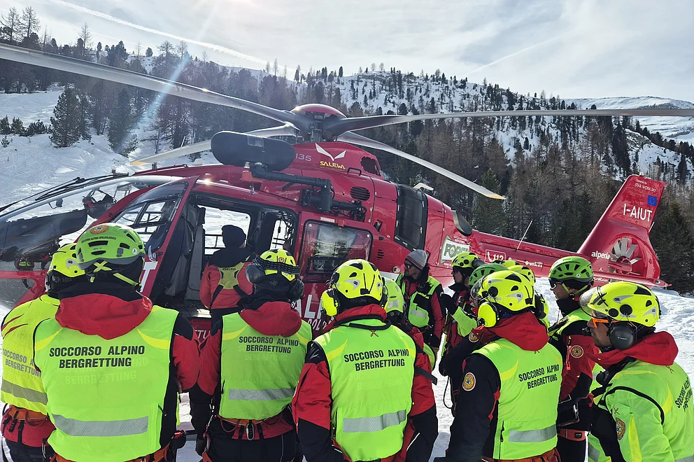 Unsere Bergrettung lebt vom außergewöhnlichen Einsatz zahlreicher freiwilliger Mitglieder.
