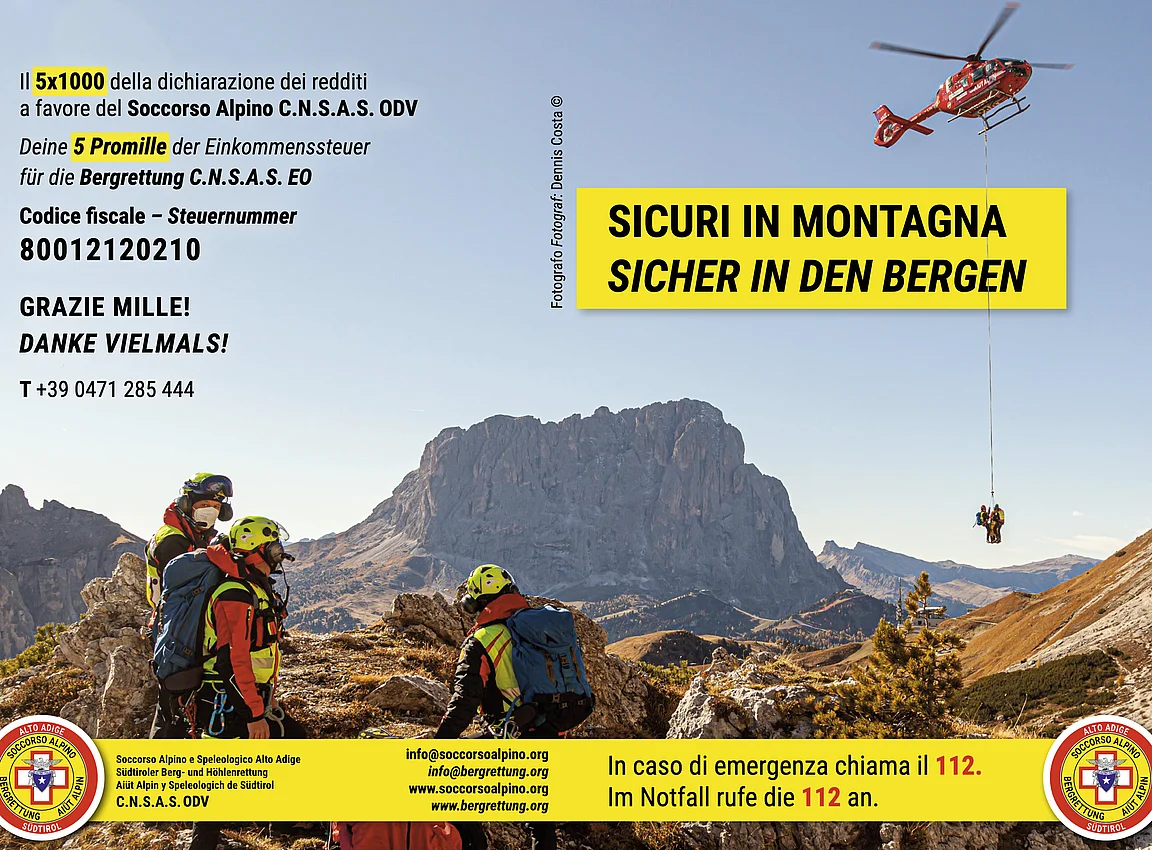 Sicherheit in den Bergen